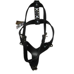 New Omni Large Heavy Duty Black Double Latigo Leather Harness